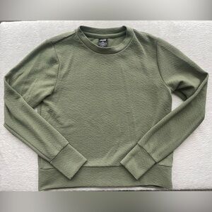Avia Women's Olive Crew Neck Sweater